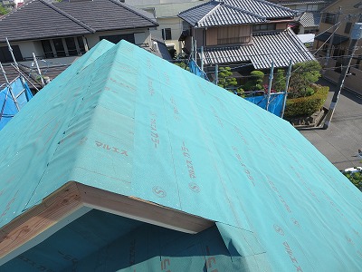 屋根の防水